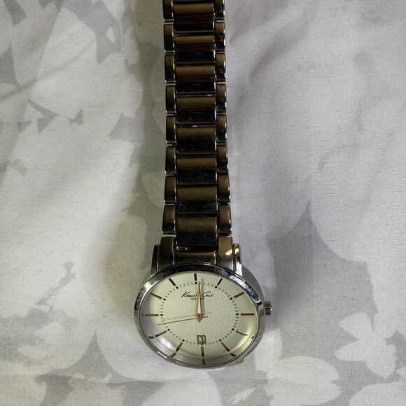 Kenneth Cole New York Silver and Black Watch - Picture 2 of 6